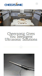 Mobile Screenshot of cheersonic.com